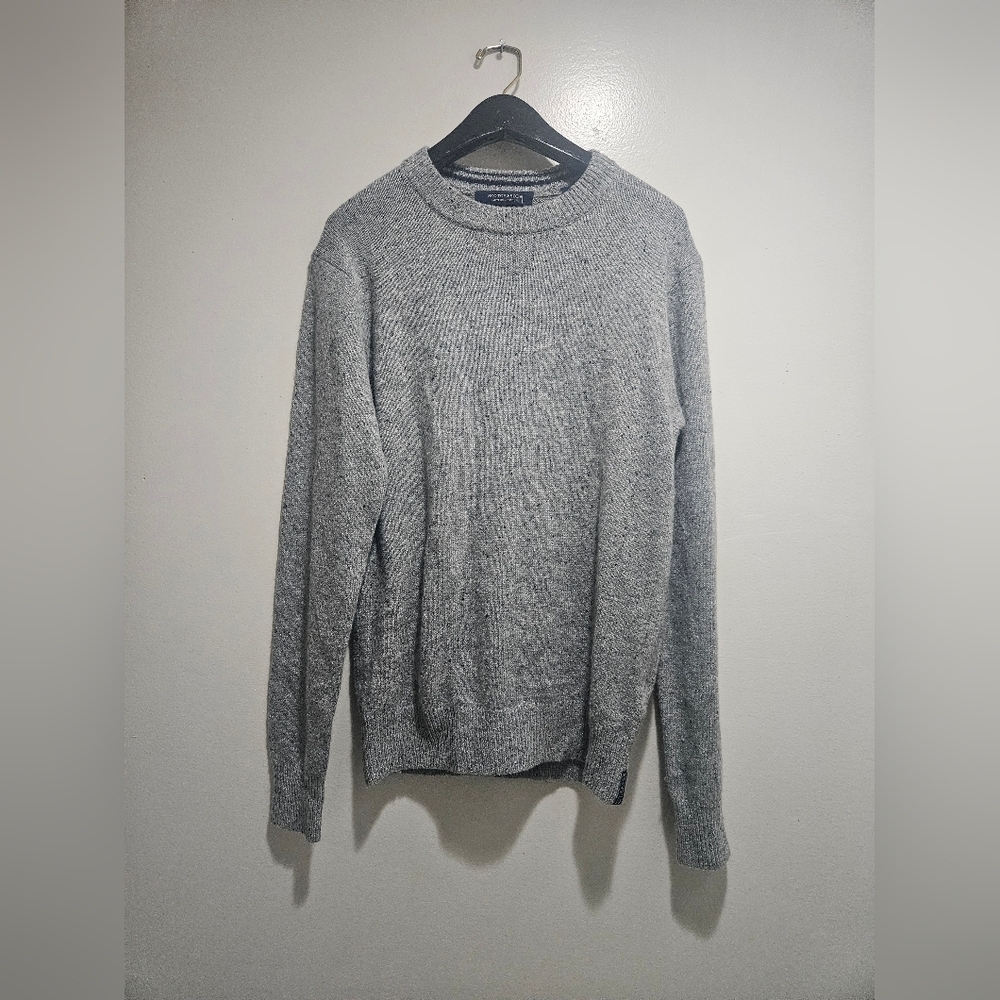Scotch & Soda- Men's Size S Elegant Heather  Gray Sweater  Ideal For Any Ocacasi